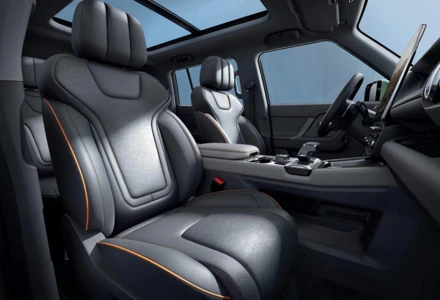 Фото интерьера Комфортные сиденья Jetour T1