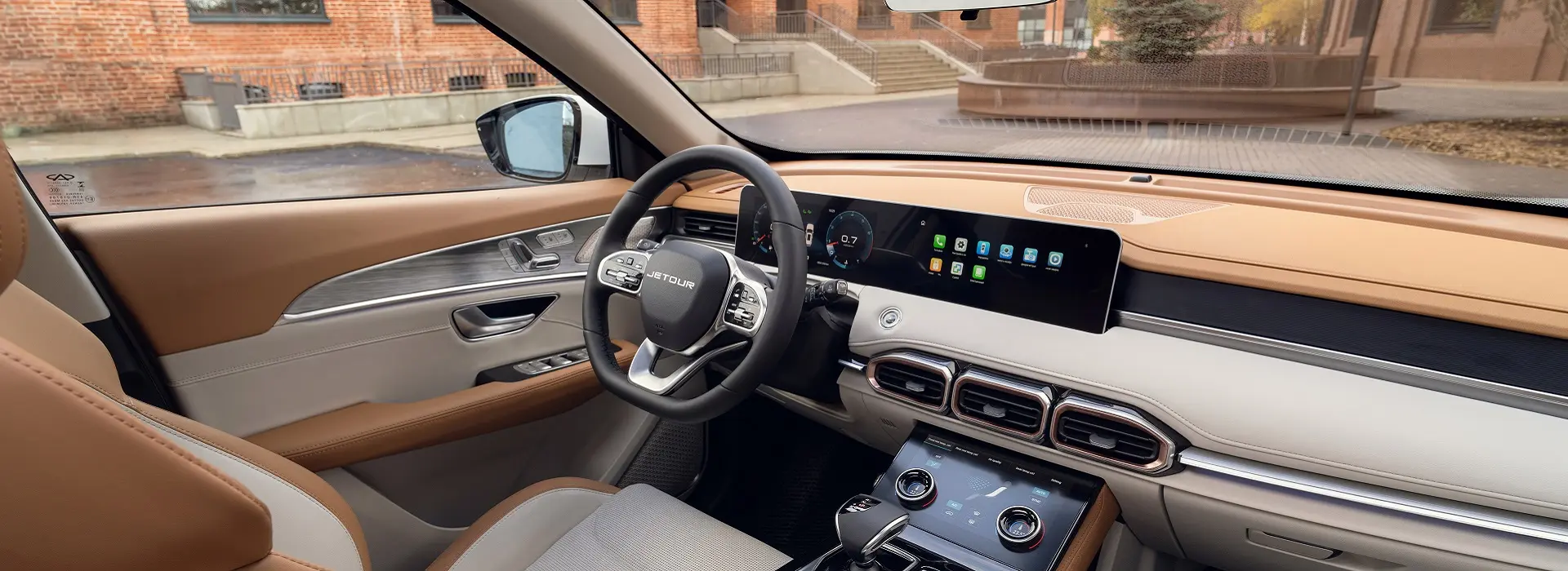 Фото интерьера Jetour X70 PLUS